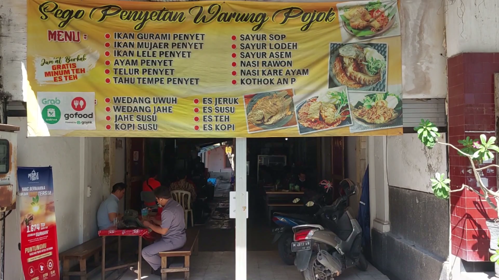Warung Penyetan Garasi Pojok, Warung Makan Andalan Wartawan PWI