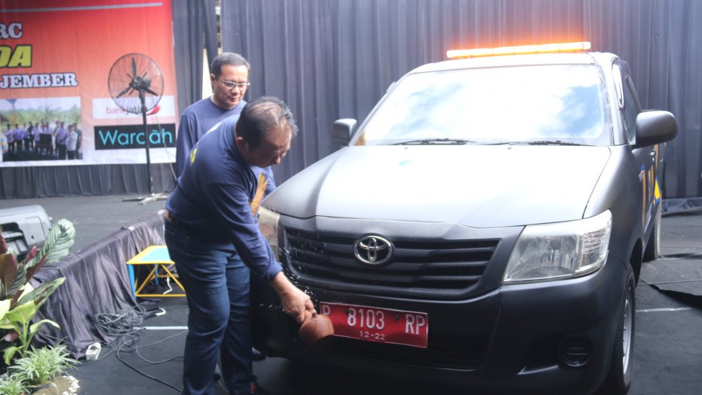 Bupati Hendy Lauching 2 Mobil Tim URC