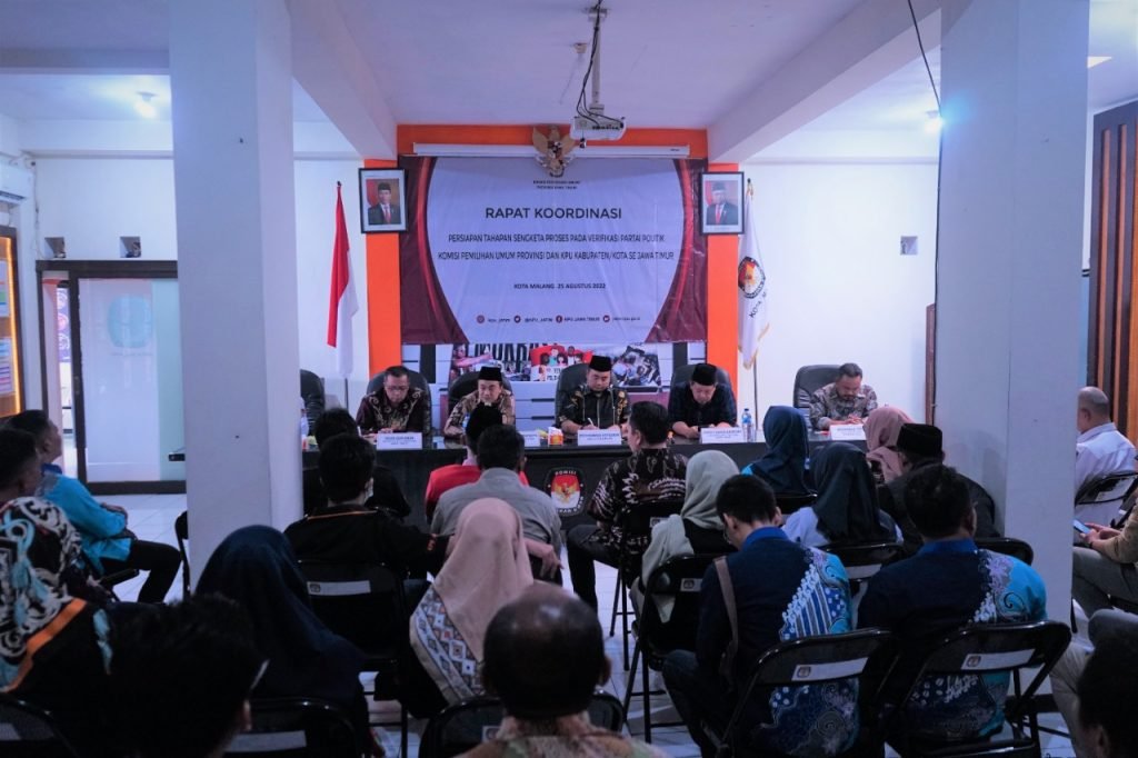 KPU Jatim Siap Hadapi Proses Sengketa di Tahapan Verifikasi Administrasi Parpol Pemilu 2024