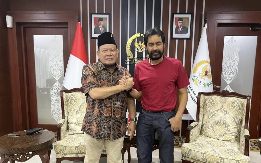 Temui Ketua DPD RI, Muzakir Manaf Sampaikan Empat Aspirasi