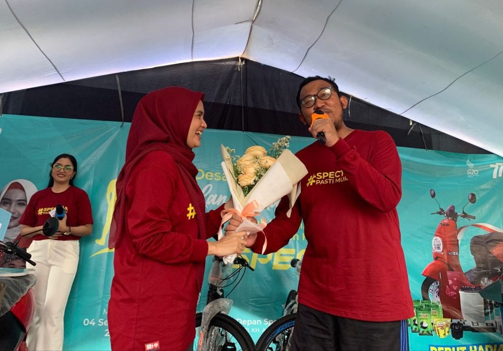 Bupati Fauzi Sebut Lan-Jalan Sehat Desa Pangarangan Bukti Menjaga Kesehatan