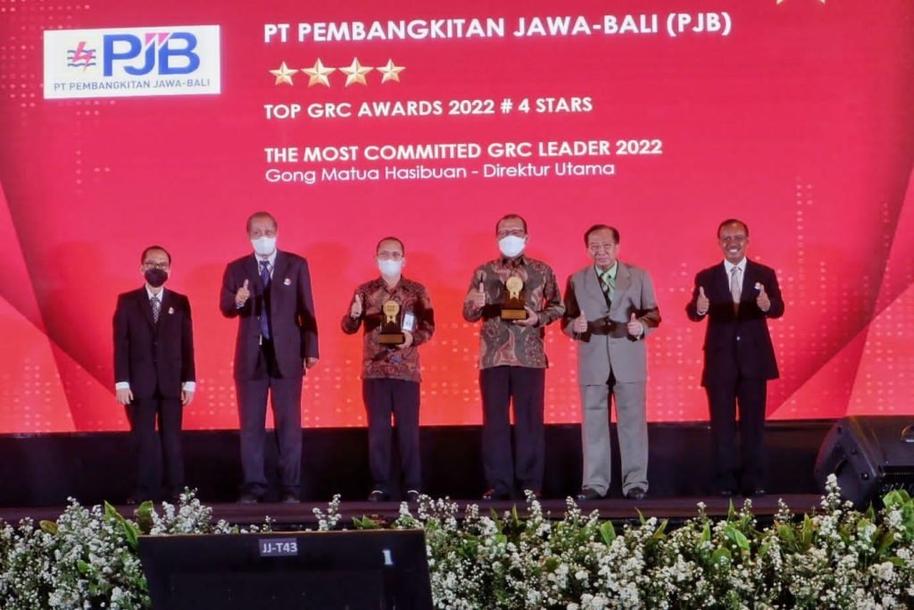 Handal Kelola Bisnis di Tengah Pandemi, PJB Group Raih TOP GRC Award