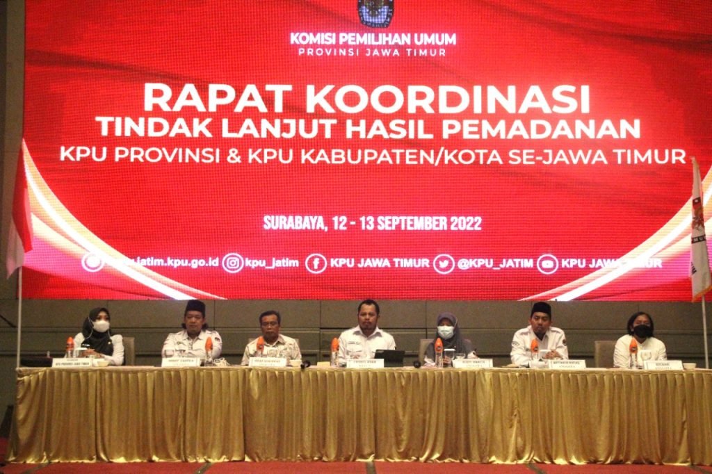 KPU Jatim Berharap Kabupaten/Kota Optimalkan Terus Data Pemilih