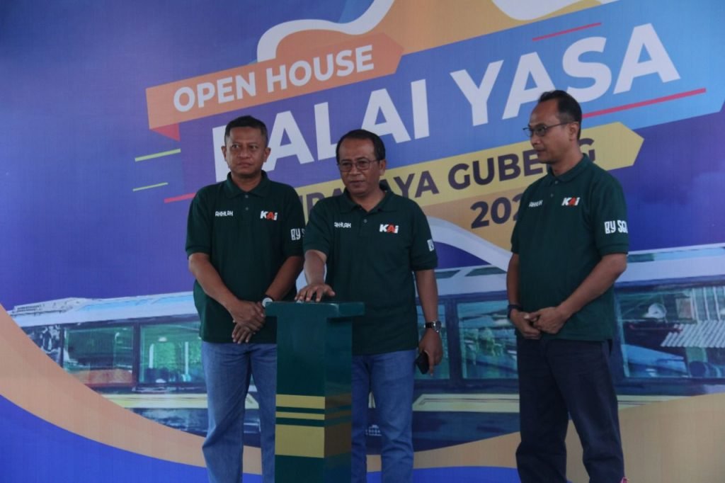 Open House Balai Yasa Kereta Api Resmi Dibuka