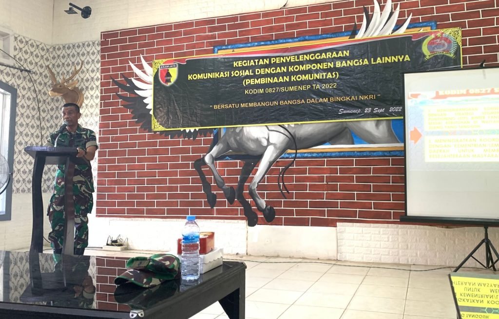 Bangun Sinergitas, Kodim 0827 Sumenep Silaturahim Bersama Insan Pers