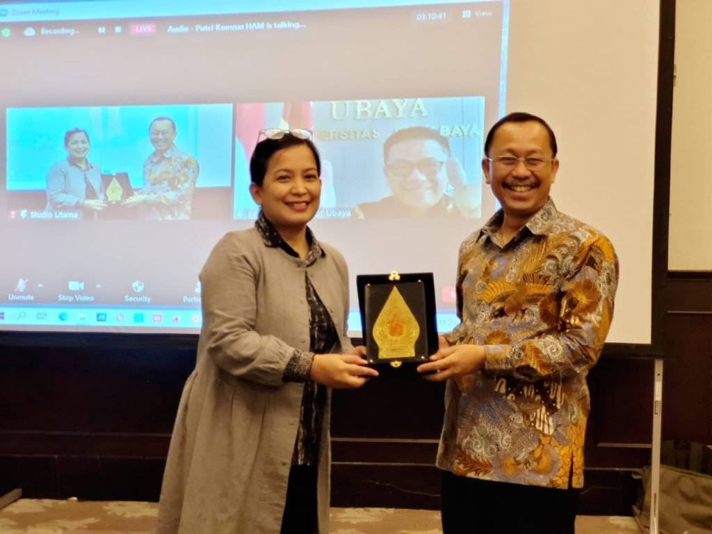 Ubaya Jadi Mitra Komnas HAM RI Kembangkan Pusdahamnas