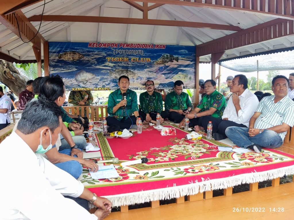 Bupati Lamongan : Lahan Budidaya Ikan Desa Labuhan Wajib Dilindungi
