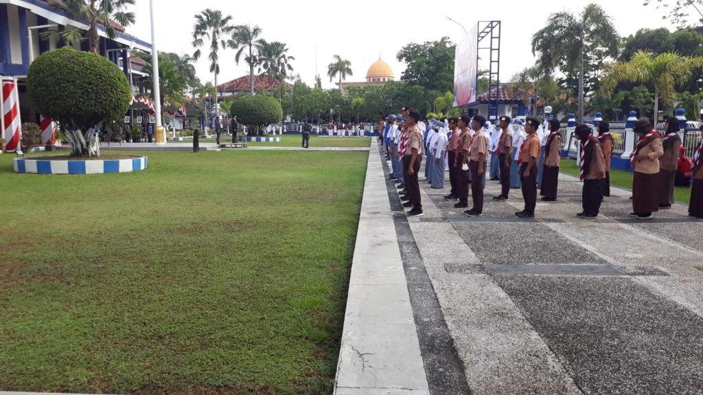 Guna Peringati Hari Kesaktian Pancasila, Pemkab Sampang Gelar Upacara Bendera Merah Putih
