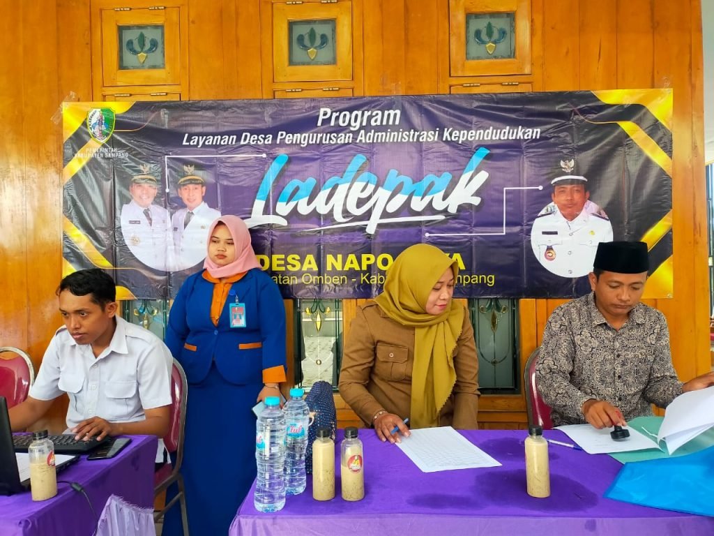Hebat, Desa Napo Daya Kecamatan Omben Sukseskan Inovasi LADEPAK