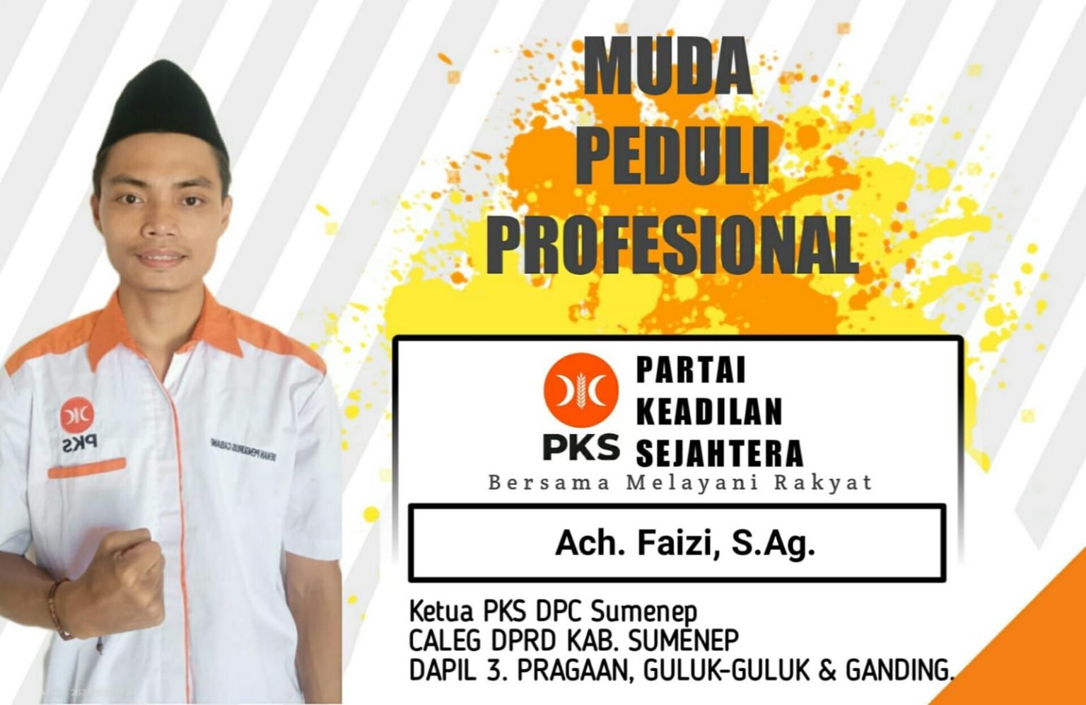 Tokoh Muda, Ach. Faizi, S.Ag Maju Caleg 2024 Dapil III