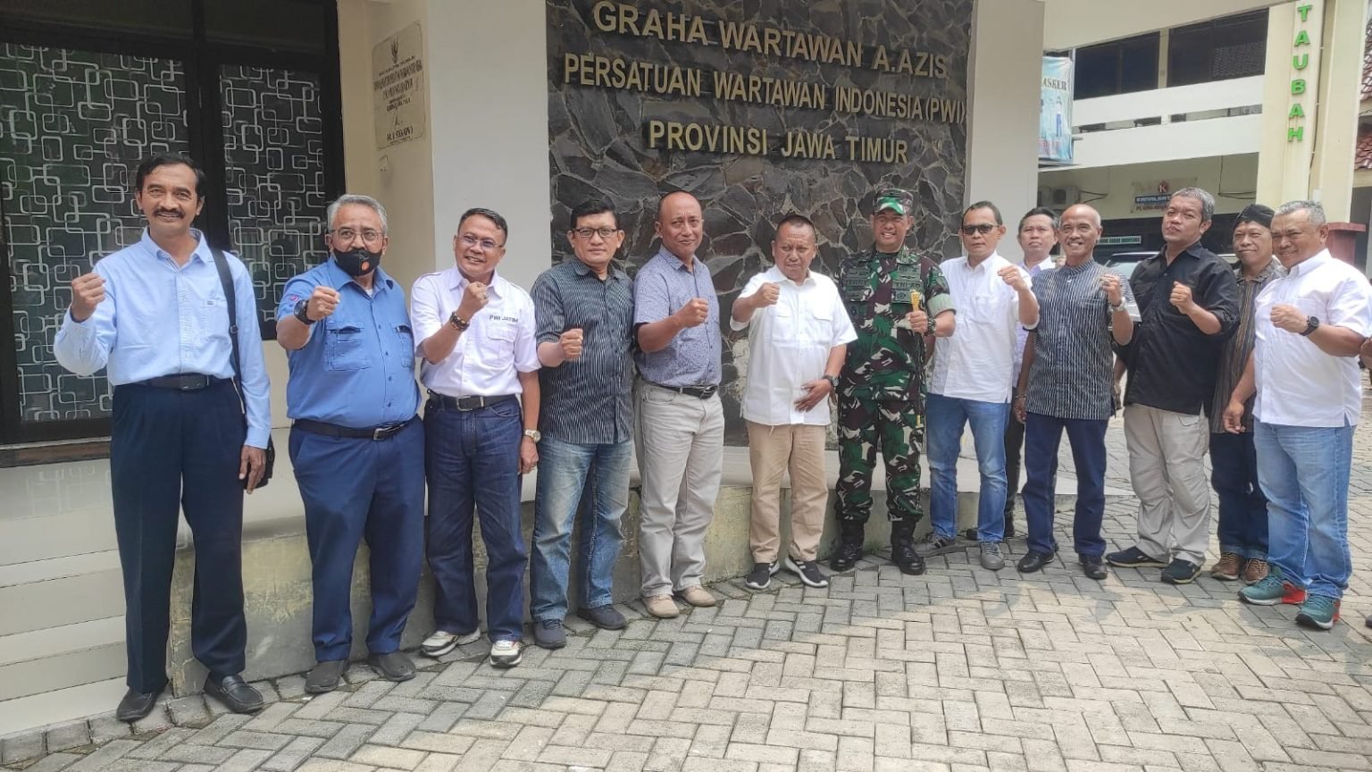 BrigjenTerry : Bapak Saya Adalah Wartawan, Kunjugan Ke PWI Jatim Bernostalgia