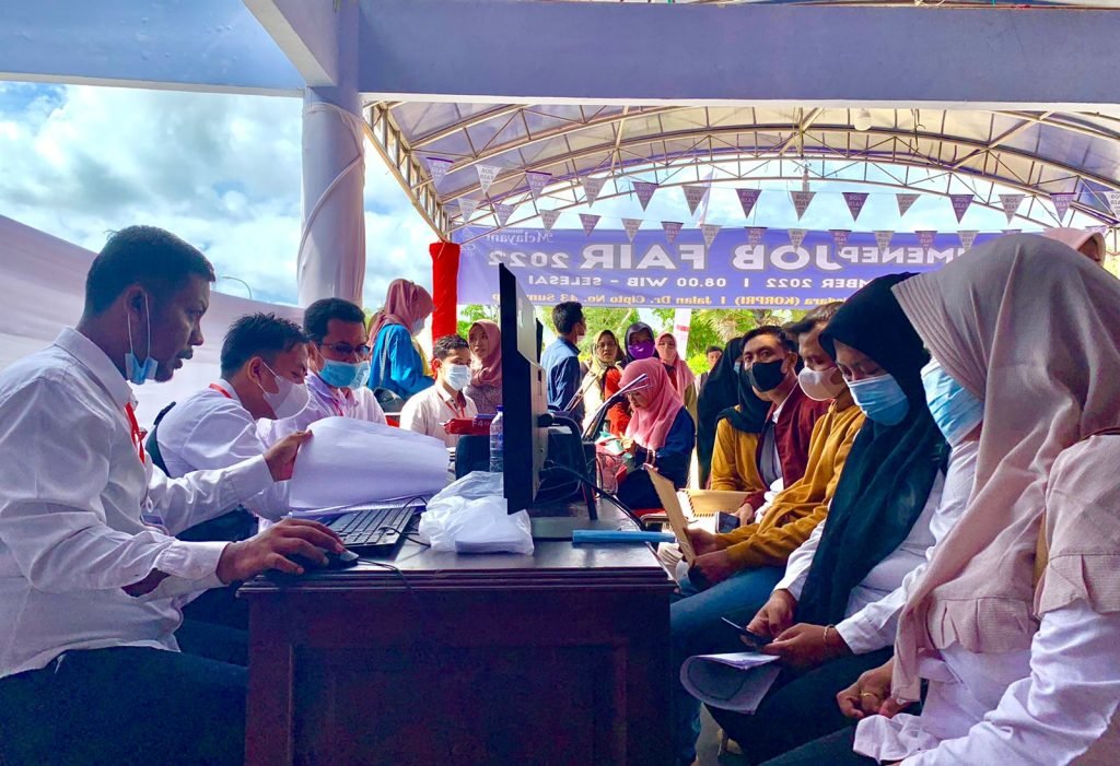 Job Fair Sumenep Mulai Dipadati Pelamar Kerja