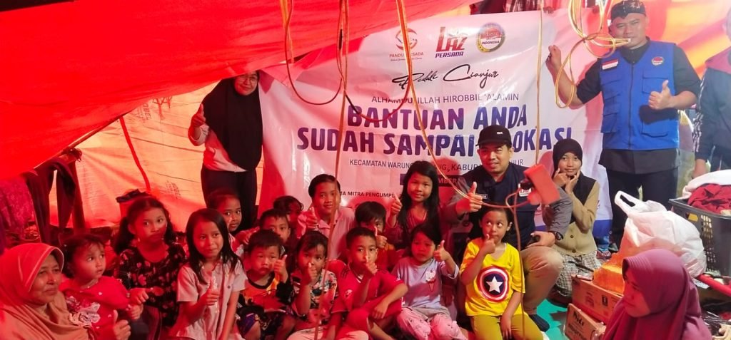 LAZ Persada Turut Empati Korban Gempa Cianjur