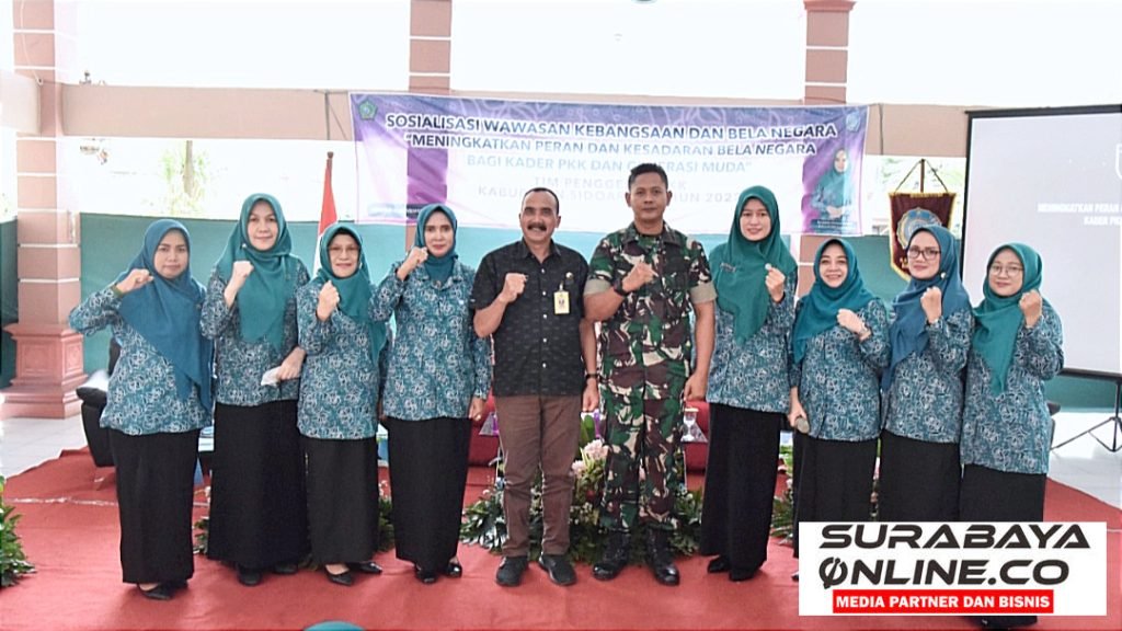 TP-PKK Kabupaten Sidoarjo Gelar Sosialisasi Wawasan Kebangsaan dan Bela Negara