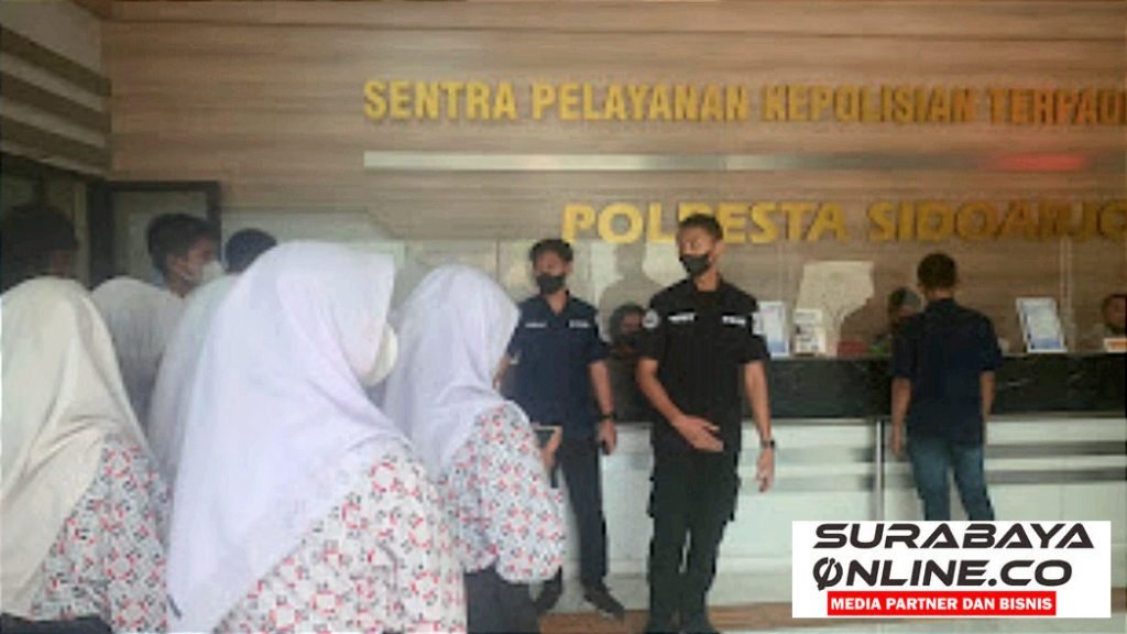 Saling Tukar Informasi, Humas Polresta Sidoarjo Sharing Bareng Pelajar