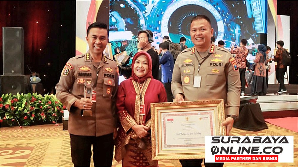 Polresta Sidoarjo Terima Penghargaan Top 5 OAPSI dari Menteri PANRB
