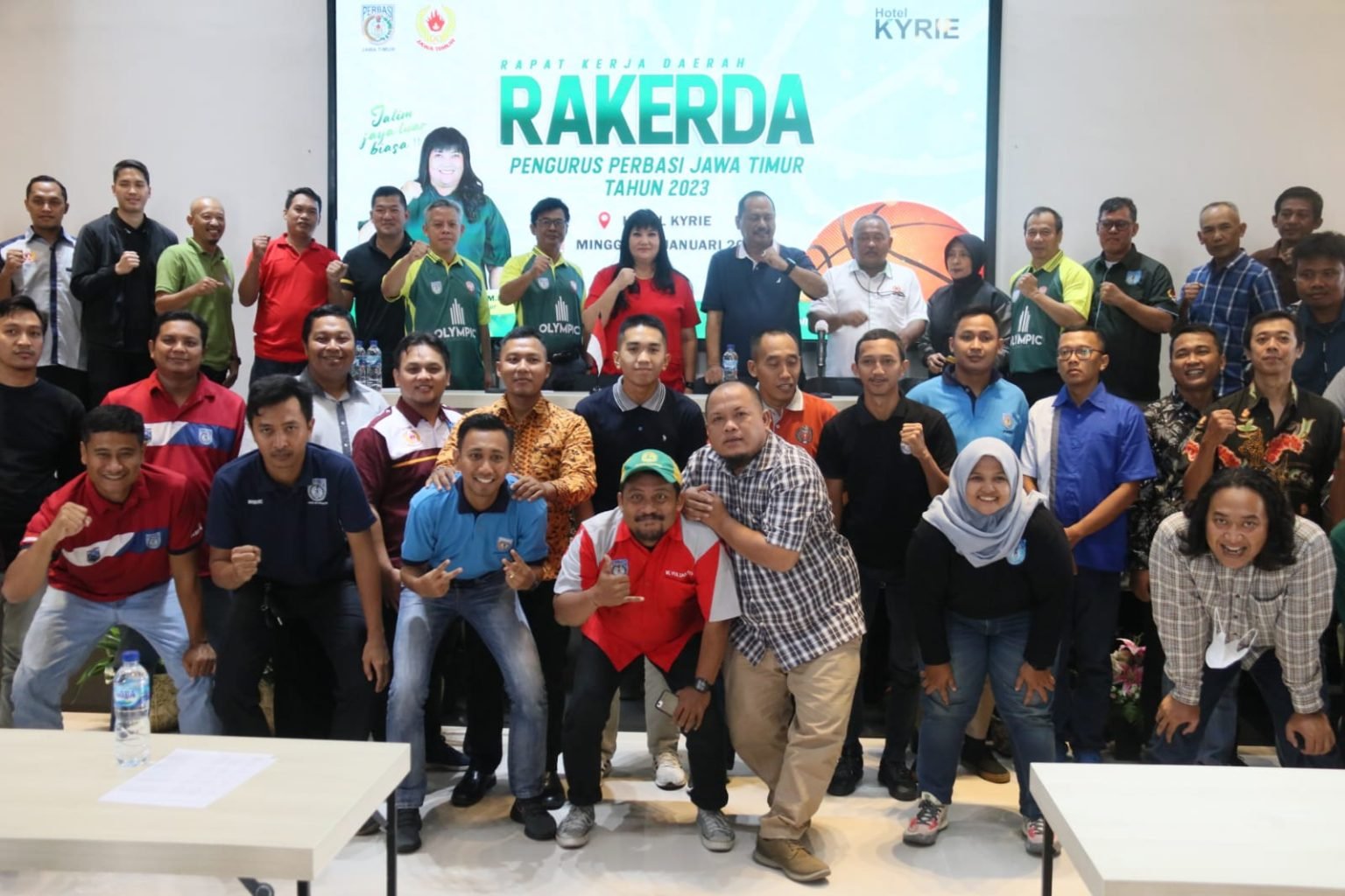 Ketum KONI Buka Apresiasi Rakerda Perbasi