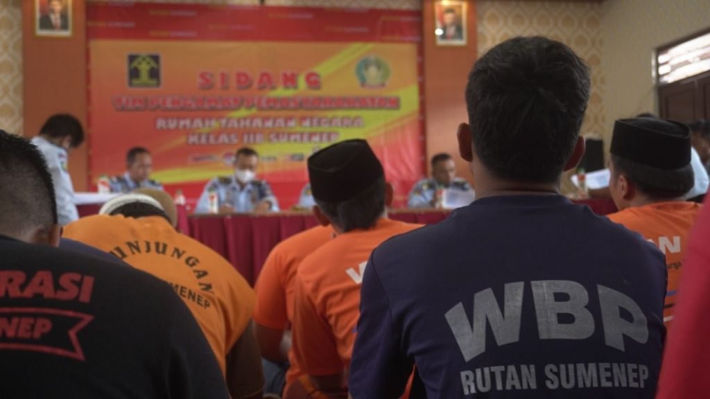 Sidang TPP, 37 WBP Rutan Sumenep Dapat Hak Pemasyarakatan