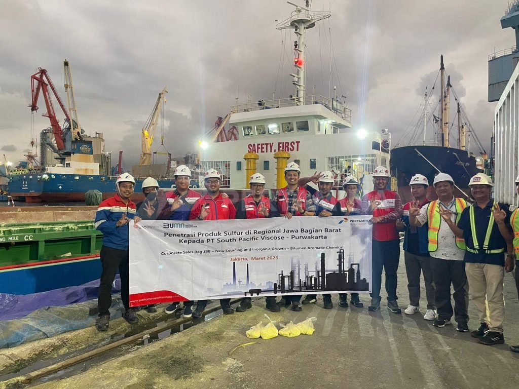 Pertamina Patra Niaga Region Jawa Bagian Barat Perdana Jual Produk Sulfur