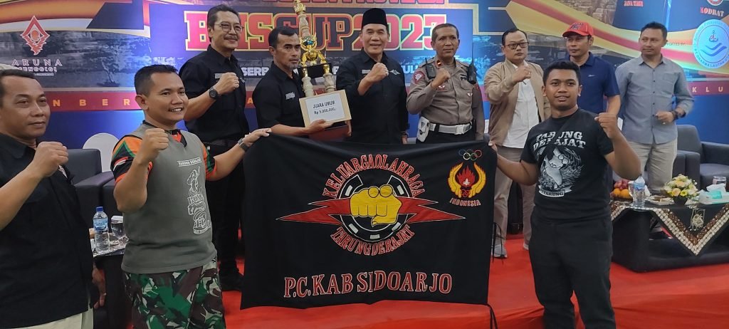 Petarung Sidoarjo Juara Kejurprov Tarung Derajat BHS Cup