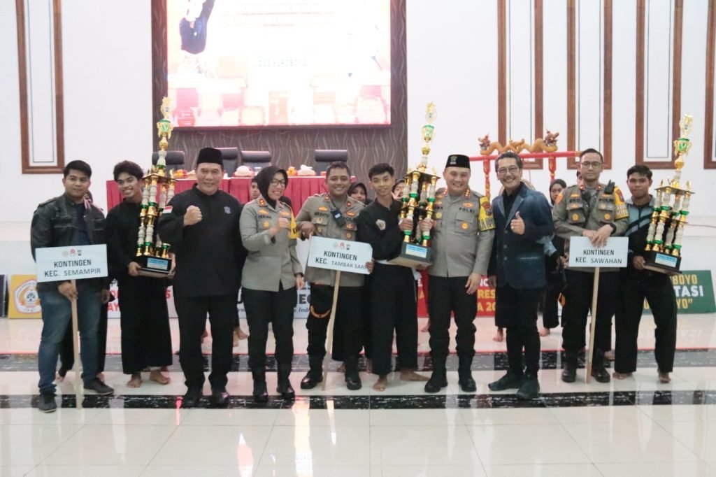 Perguruan Tapak Suci Juara Umum Piala Kapolrestabes Surabaya