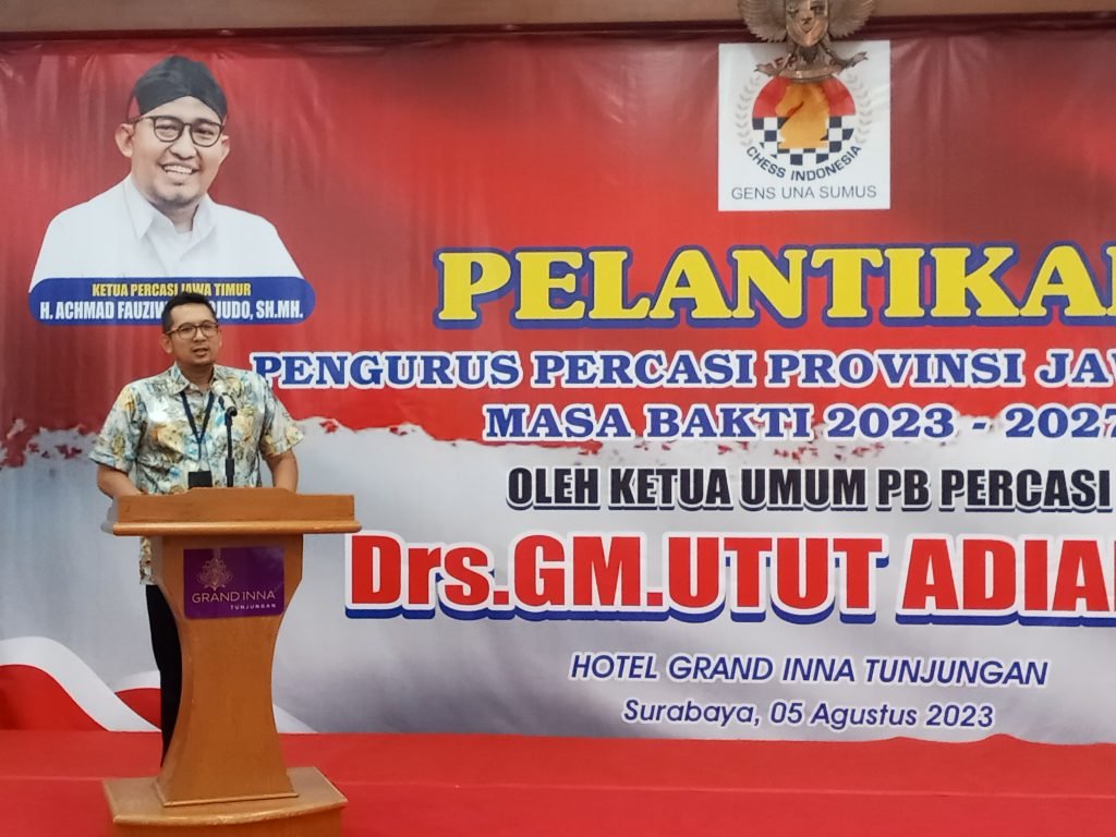 Achmad Fauzi Dilantik Jadi Ketua Percasi, Dispora dan KONI Jatim Optimistis Beri Prestasi Besar