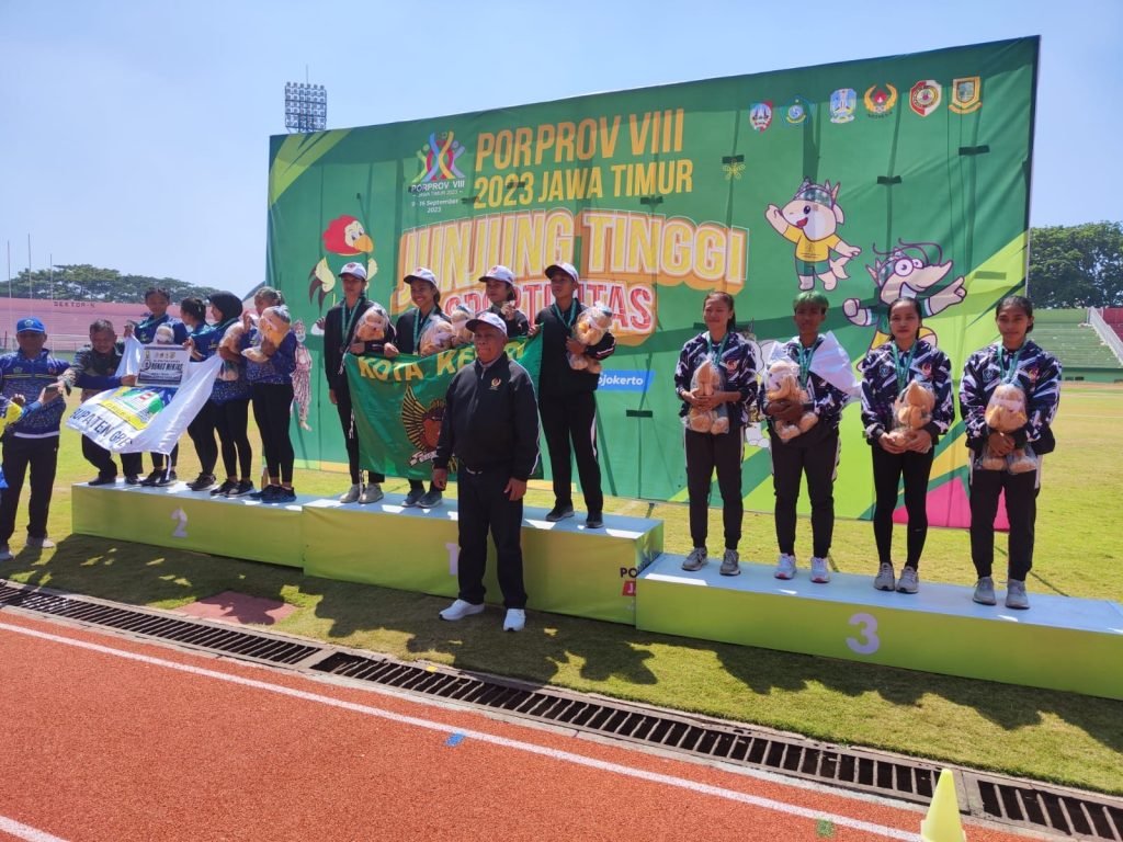 Cabor Atletik Didominasi Kota Kediri