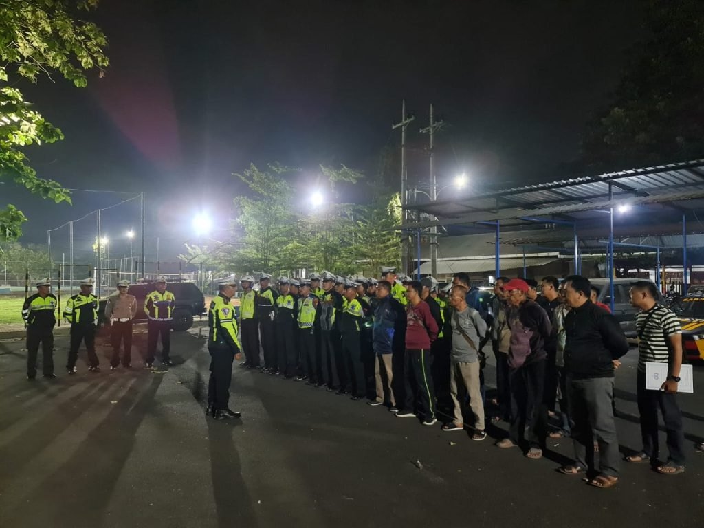 Antisipasi Balap Liar, Kasatlantas Polres Pamekasan Gelar Patroli