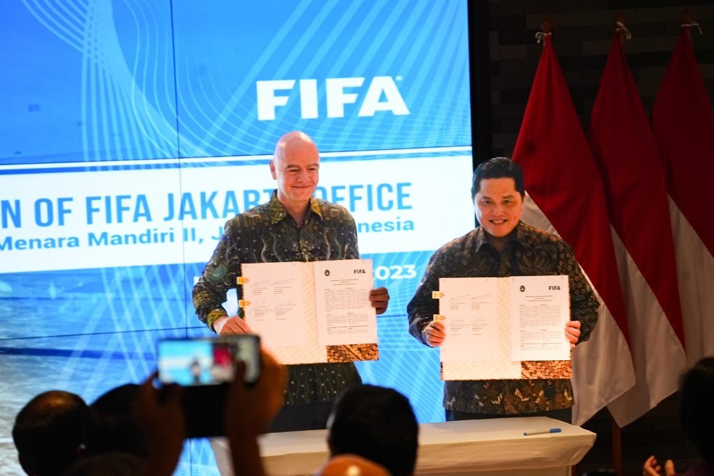 Kantor FIFA Asia Tenggara di Jakarta Diresmikan