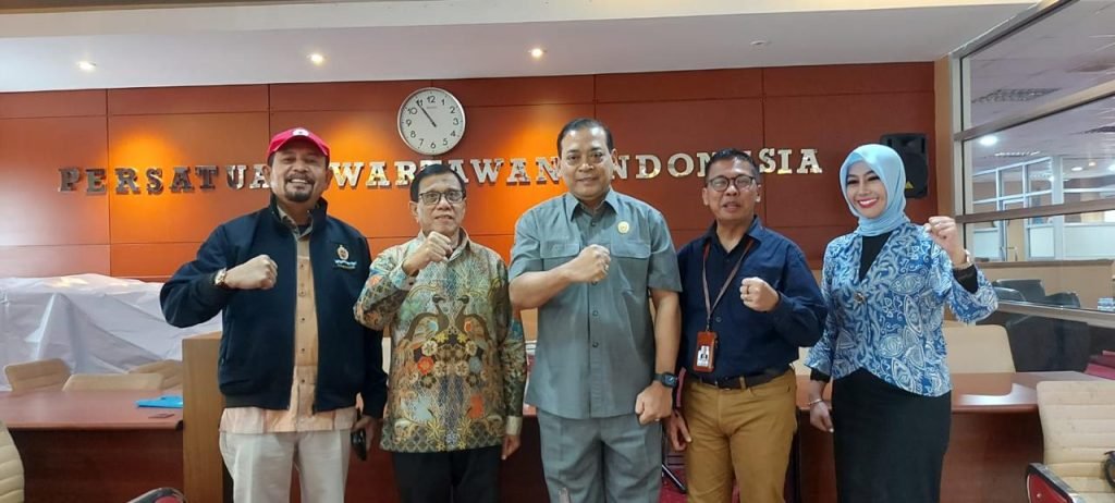 PWI Pusat dan KIP Mantapkan Kerja Sama Bidang Informasi