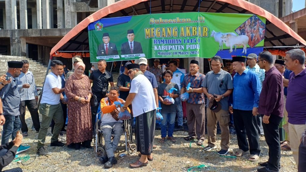 Sambut Ramadhan 1445 H, Pemkab Pidie Lestarikan Tradisi Agung Meugang Akbar