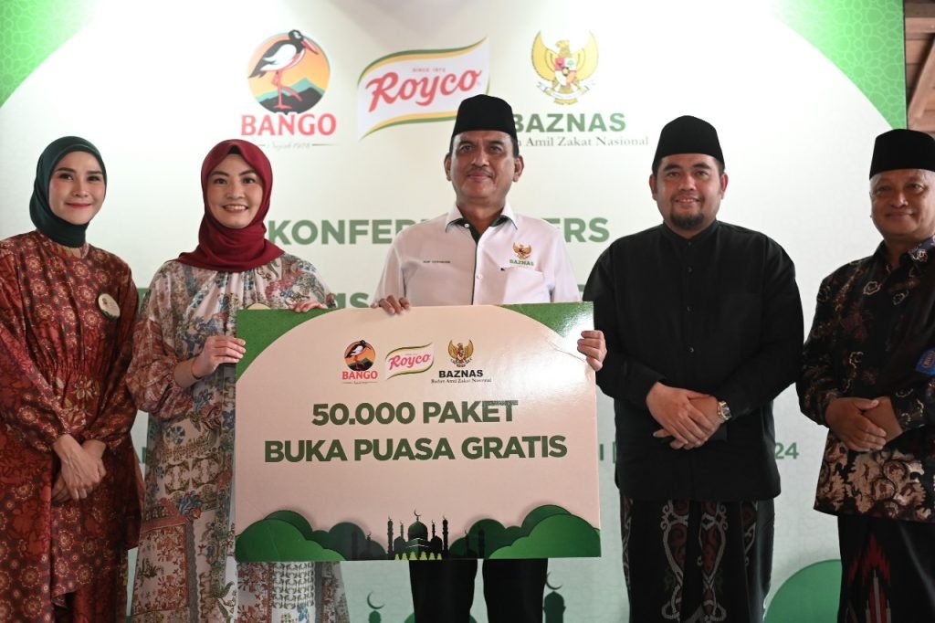 BAZNAS, Bango dan Royco Gelar Buka Puasa Akbar Bersama 2.500 Santri Pondok Pesantren Modern al Amanah Junwangi