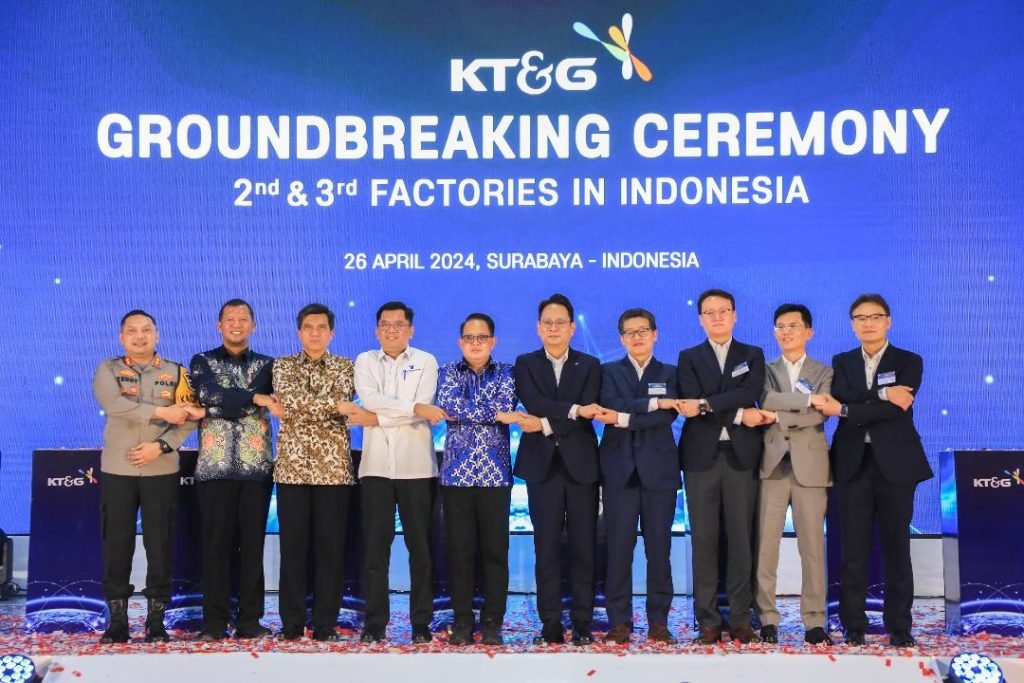 Pj. Gubernur Jatim Ground Breaking Pabrik KT&G di Pasuruan