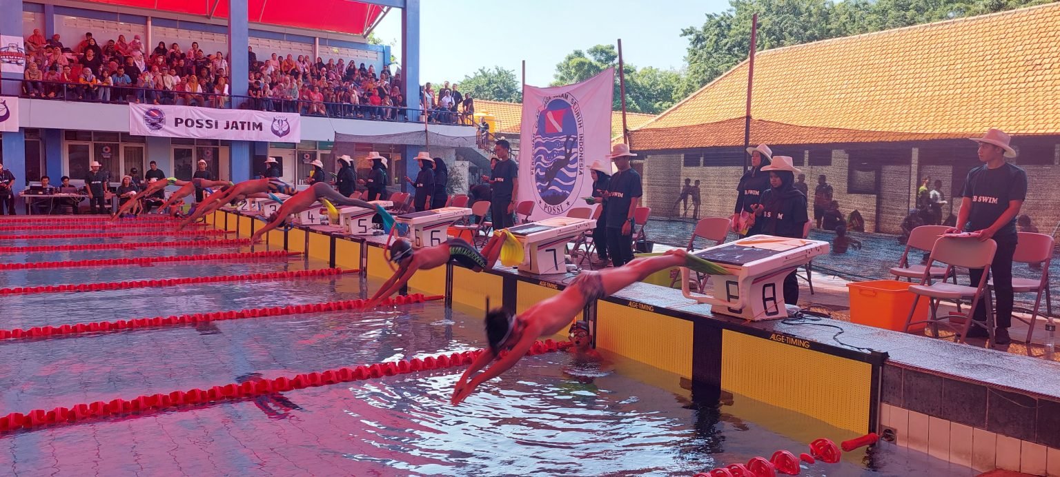 700 Peselam Turun di Kejurda Finswimming 2024