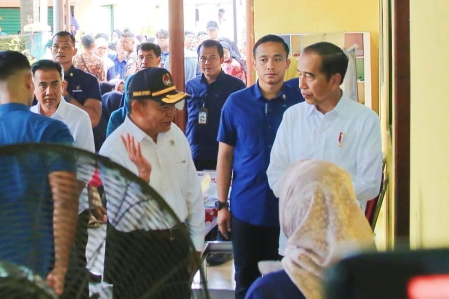 Didampingi Muhadjir, Presiden Tinjau Pengukuran dan Intervensi Serentak Pencegahan Stunting