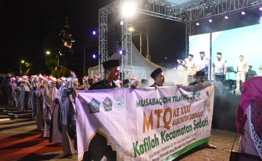 Sebanyak 516 Orang Kafilah Ikuti Lomba MTQ Kabupaten Sidoarjo ke XXXI Tahun 2024