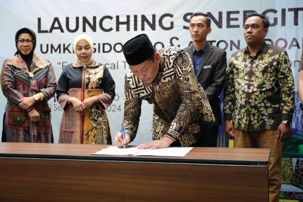 Plt Bupati Subandi Apresiasi Produk UMKM Sidoarjo yang Berhasil Tembus Pasar Perhotelan