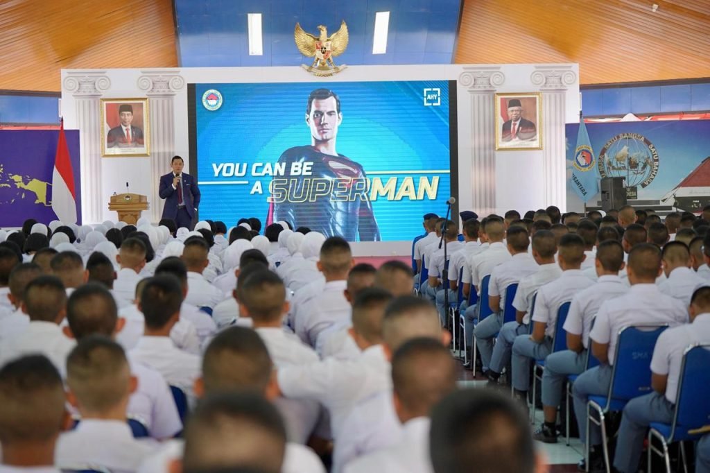 Hadir di SMA Taruna Nusantara sebagai Alumni, Menteri AHY Motivasi Siswa untuk Menjadi Generasi yang Optimis dan Berkarakter
