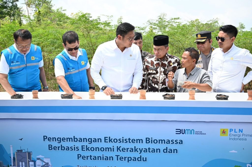 PLN Bersama Kementan Resmikan Program Pertanian Terpadu untuk Kembangkan Co-firing Biomassa