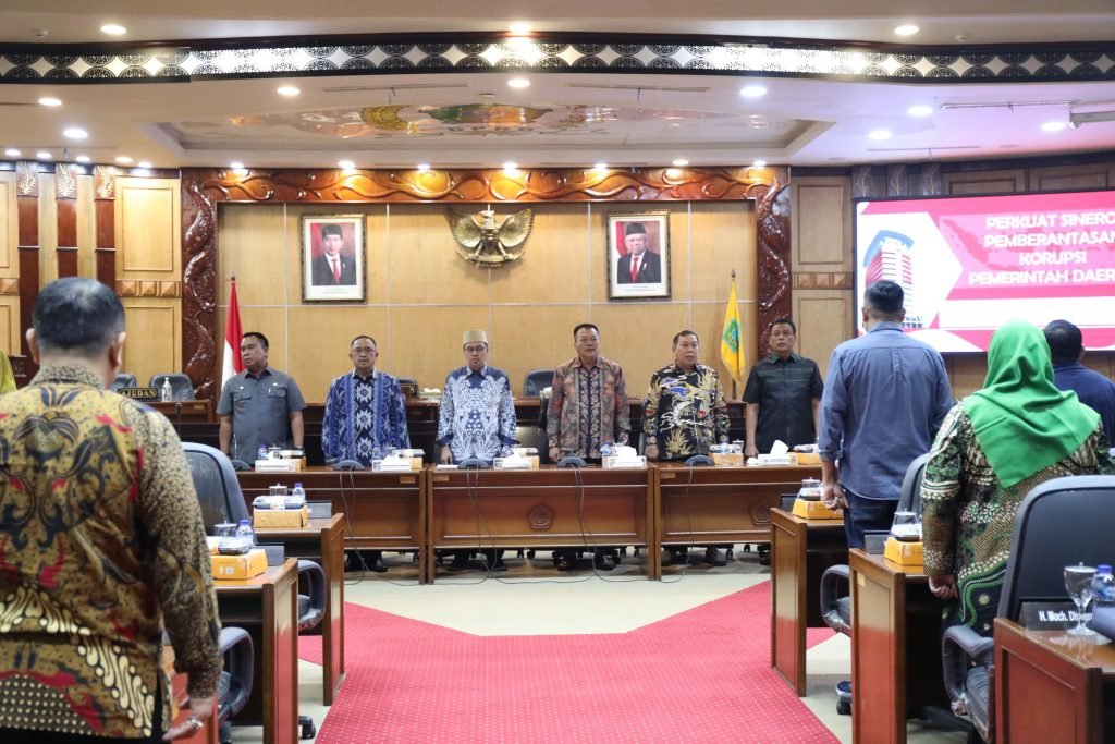 Perkuat Sinergi, Pemkab Sidoarjo Bersama DPRD Sidoarjo Gelar Rakor Pemberantasan Korupsi