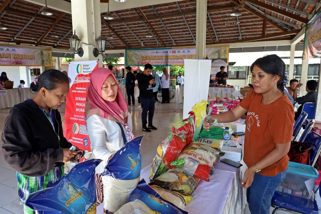 Gerakan Pangan Murah Digelar di Pendapa Rumah Padat Karya Bringin