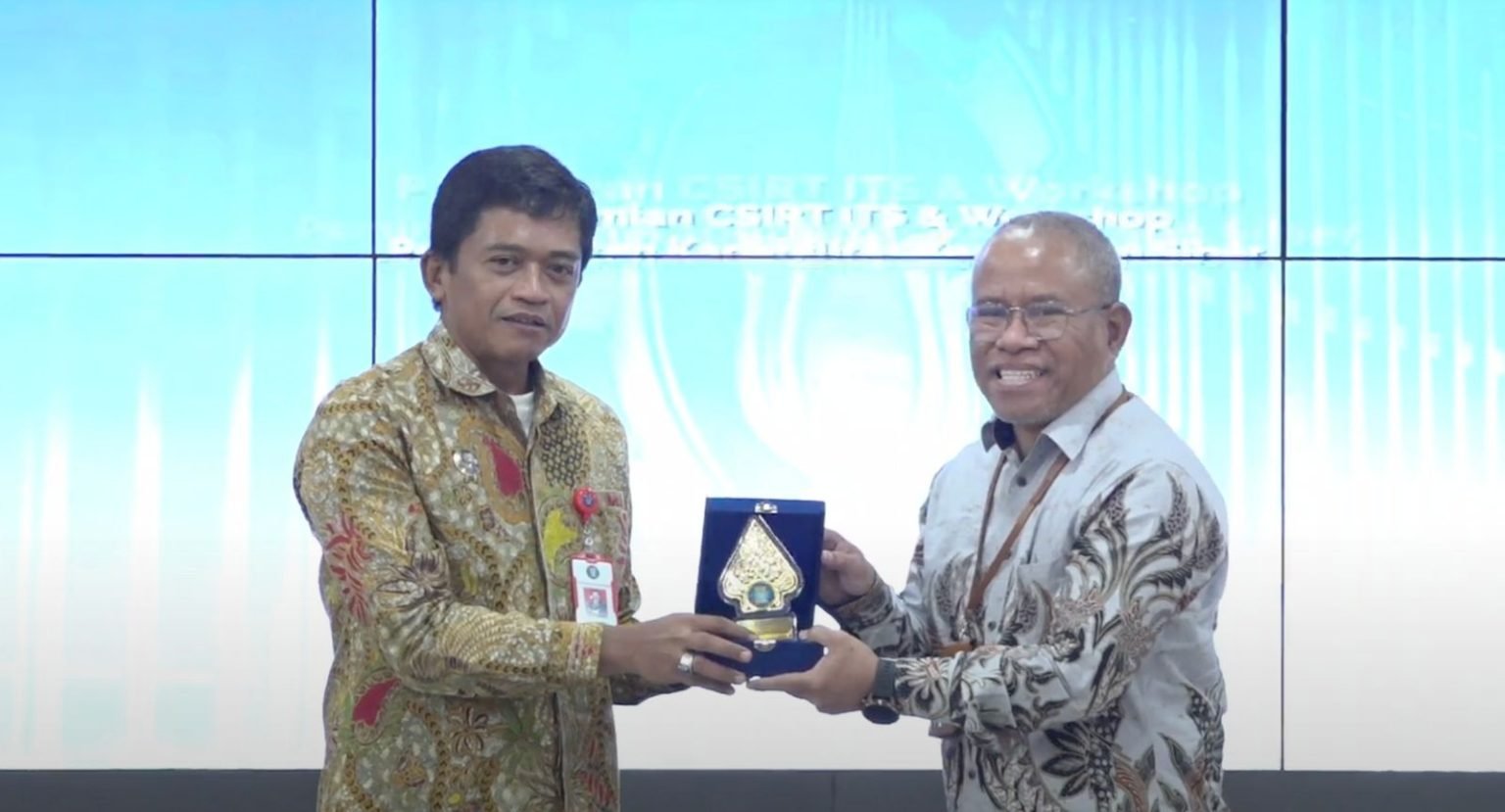 ITS dan BSSN Resmikan CSIRT ITS