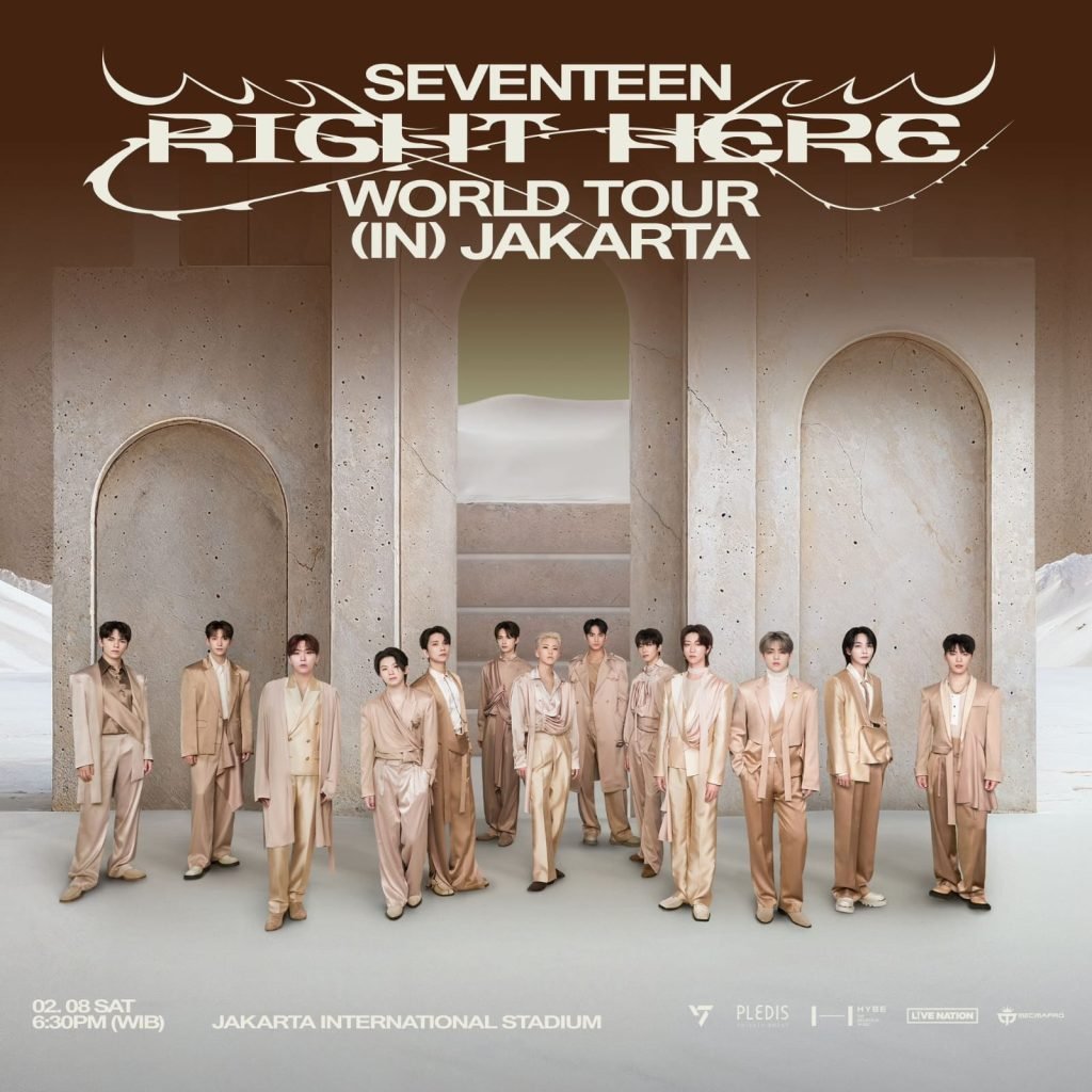 tiket.com Layani Penjualan Konser Seventeen (Right Here) World Tour in Jakarta