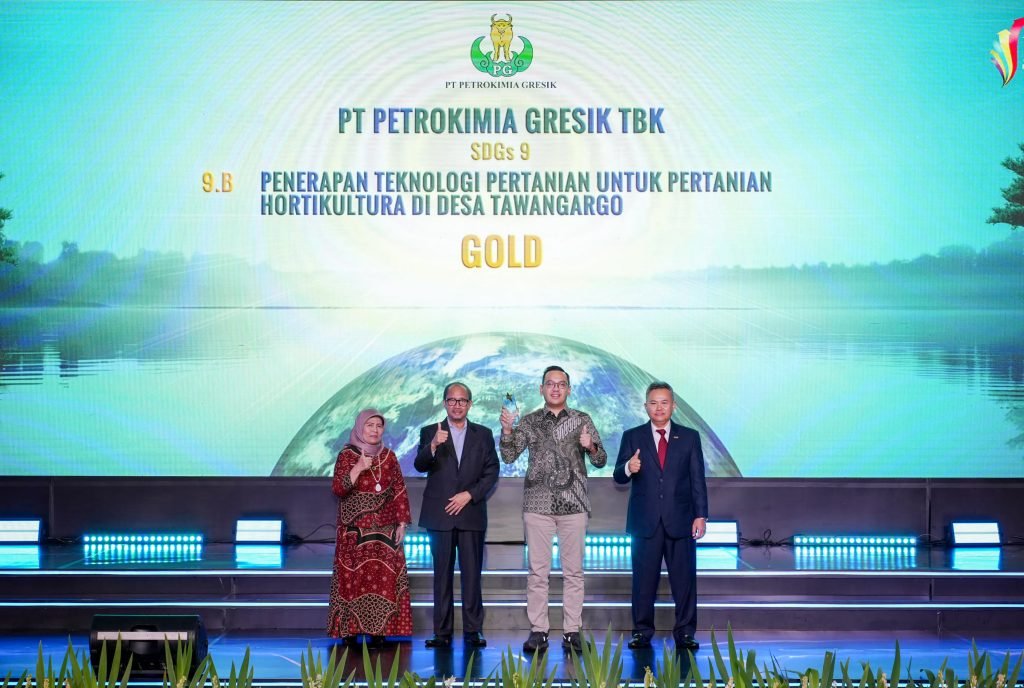 Petrokimia Gresik Raih Gold Rank ISDA Berkat Program TJSL TAMENG