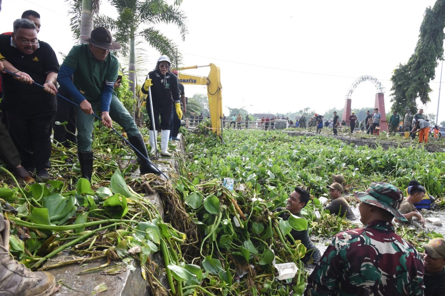 Pemkab Sidoarjo Gencar Lakukan Jihad Rawat Sungai, Libatkan Seluruh Elemen untuk Atasi Sampah