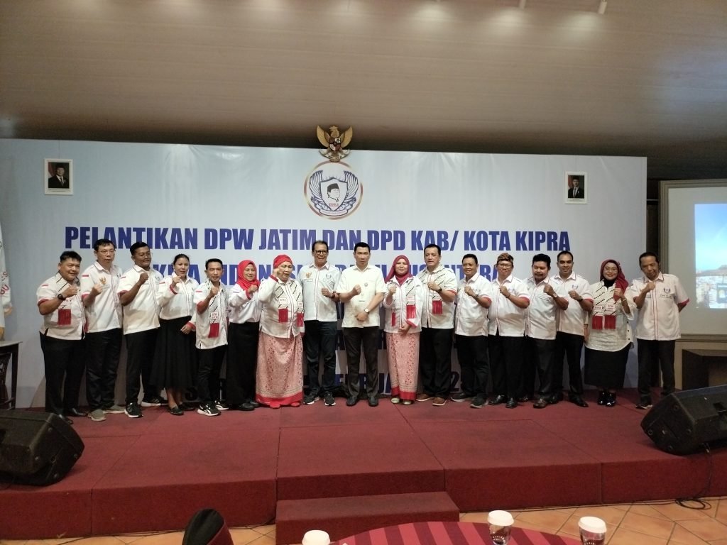 KIPRA Gelar Pelantikan DPW Jatim dan DPD Kab/Kota Periode 2024-2029 serta Rakerda Persiapan Program MBG