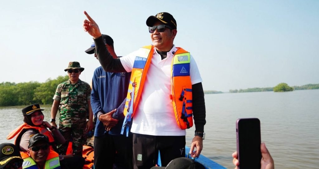 10 Tahun Tambak Kalanganyar Tenggelam, Bupati Sidoarjo Janji Pulihkan 2.000 Hektar Lahan