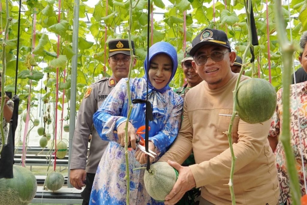 Wabup Sidoarjo Dukung Gempol Klutuk Jadi Sentra Melon Hidroponik dan Wisata Edukasi