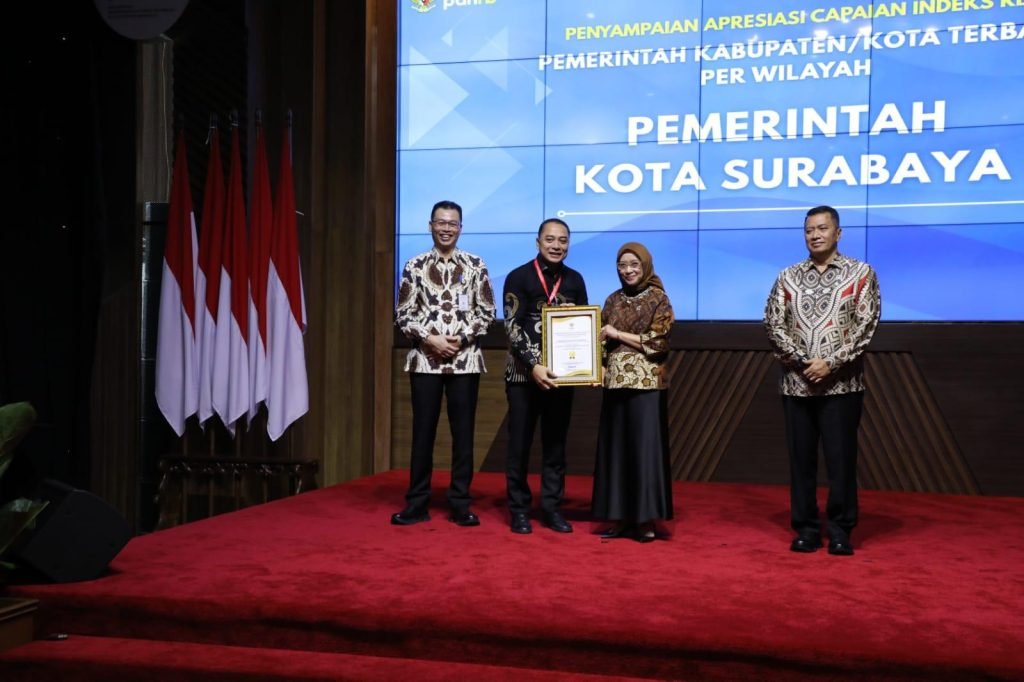 Surabaya Raih Nilai Tertinggi Nasional Indeks Reformasi Birokrasi