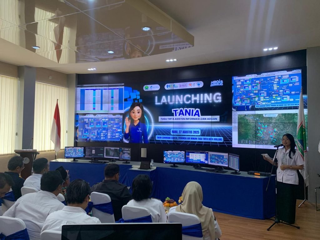 Manfaatkan Teknologi AI, Tugu Tirta Kota Malang Luncurkan TANIA Untuk Layanan Publik